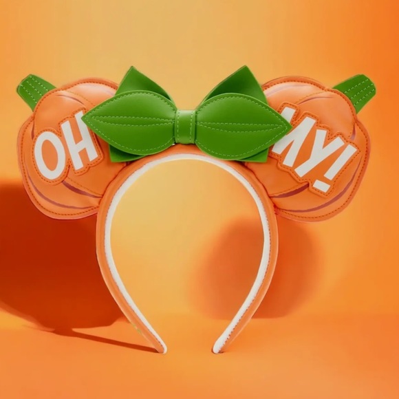 Disney Loungefly Oh My Pumpkins Minnie Mouse Ears
